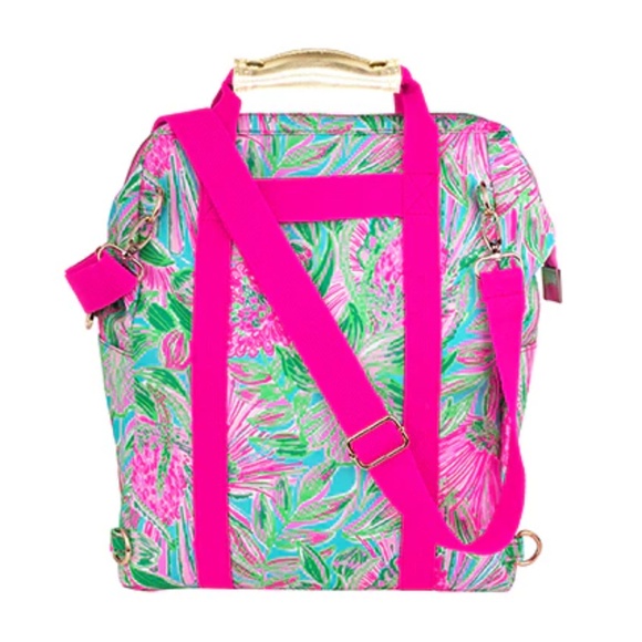 Lilly Pulitzer Backpack Cooler, Coming in Hot main image 5